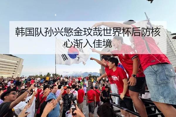 韩国队孙兴慜金玟哉世界杯后防核心渐入佳境